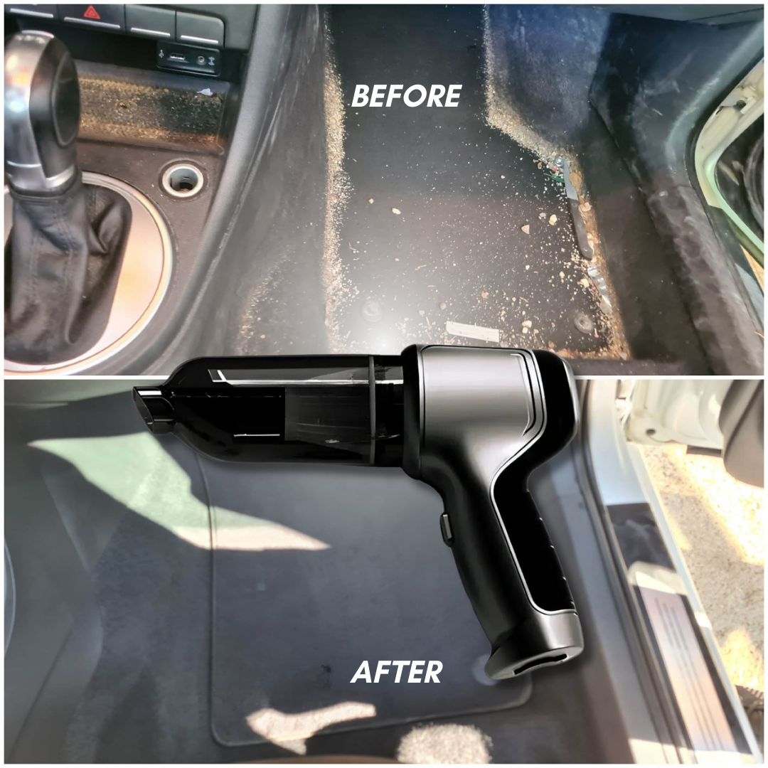 CleanDrive Mini Vacuum - Powerful Car Cleaning Made Simple